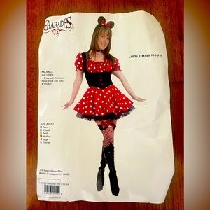 Little Miss Mouse Costume. Worn once. Women’s medium.
